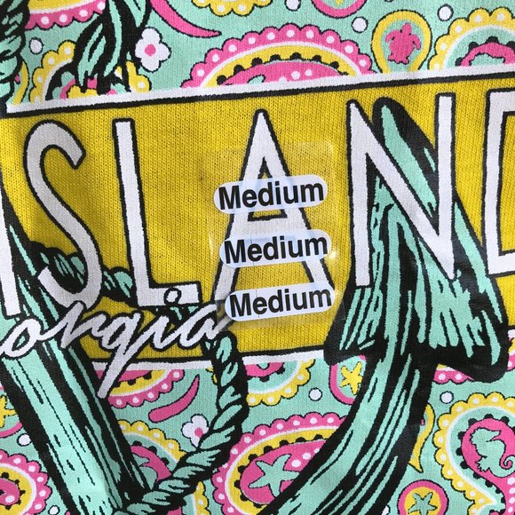 Tybee Island Georgia T Shirt Medium Beach Girl New - Picture 7 of 15